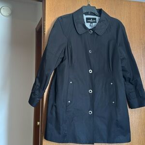 London Fog Black Women's Jacket Size PXL